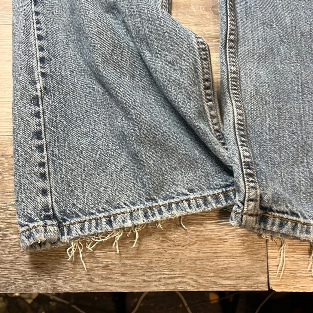 Levis 569 Loose Straight Jeans Mens 34x32 Blue Baggy Skater Denim 569-0601